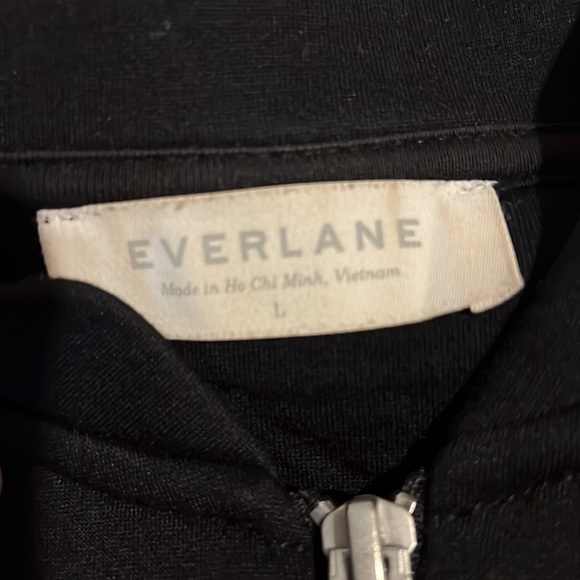 Everlane bomber jacket black size L - Picture 2 of 5